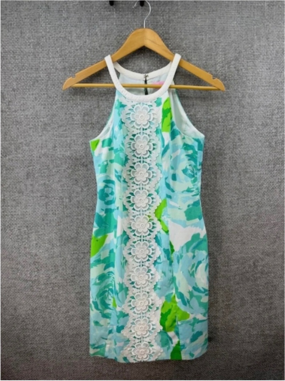 Lilly Pulitzer Poolside Blue First Impression Shift Size 0